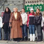 Vystoupení na náměstí Svobody v Brně