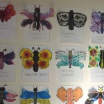 Sbírky motýlů v galerii