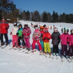 Malí lyžaři v Olešnici