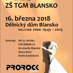 5. reprezentační ples Základní školy Tomáše Garrigua Masaryka v Blansku