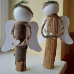 Vánoční dílna – Anděl z bukového polínka